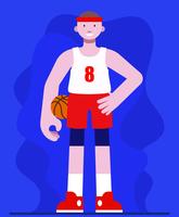 Basketbal Illustratie vector