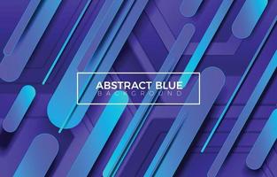 langwerpige vormen moderne abstracte blauwe achtergrond vector