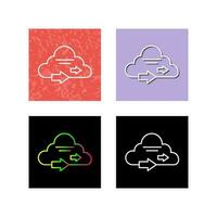 cloud computing vector icon