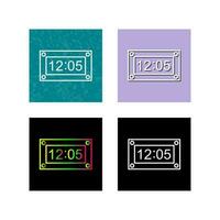 uniek timer vector icoon