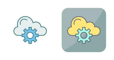 cloud computing vector icon