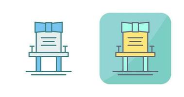 stoel vector pictogram