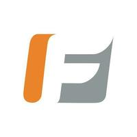 brief f logo vector