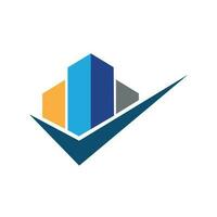 bedrijf financiën logo vector