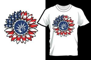 4e van juli, onafhankelijkheid t-shirt, 4e van juli t-shirt ontwerp, vector