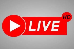 live streaming icoon vector