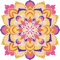 mandala lotus bloem vector