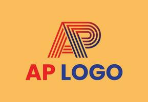 ap brief logo vector sjabloon