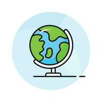 downloaden deze prachtig ontworpen icoon van aarde wereldbol in bewerkbare stijl, gemakkelijk naar gebruik vector