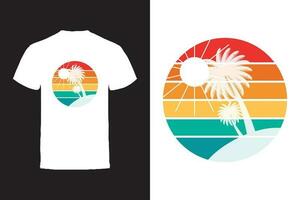 vector t-shirt ontwerp. zomer typografie vector t-shirt ontwerp.