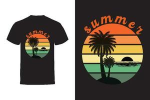 vector t-shirt ontwerp. zomer typografie vector t-shirt ontwerp.