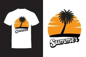 vector t-shirt ontwerp. zomer typografie vector t-shirt ontwerp.