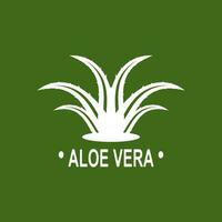 aloë vera logo illustratie sjabloon ontwerp vector