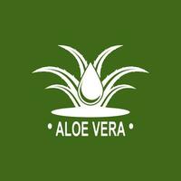 aloë vera logo illustratie sjabloon ontwerp vector