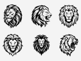 hand- getrokken leeuw logo ontwerp illustratie, presentatie van kracht, stroom, en leiderschap met een artistiek tintje vector
