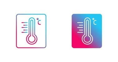 thermometer vector pictogram