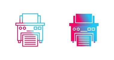 printer vector pictogram