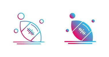 rugby vector pictogram