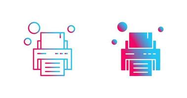 printer vector pictogram