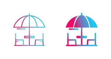 paraplu vector pictogram