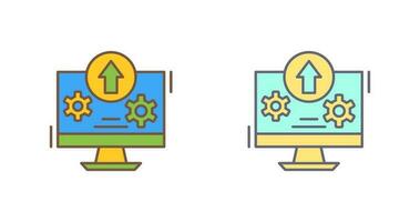 upload vector pictogram