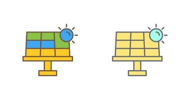 zonne-energie vector pictogram