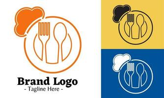 restaurant logo ontwerp vector, modern logos concept vector