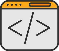 web codering vector icoon ontwerp