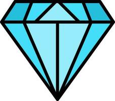 diamant vector icoon ontwerp