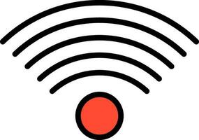 Wifi vector icoon ontwerp