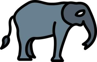 olifant vector icoon ontwerp