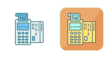 pos terminal vector icoon