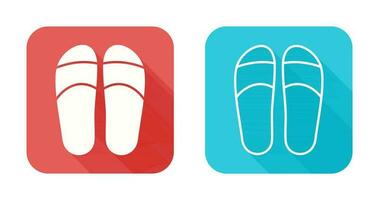 slippers vector icoon