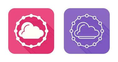 wolk vector pictogram