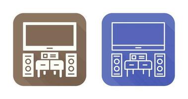 thuisbioscoop vector pictogram