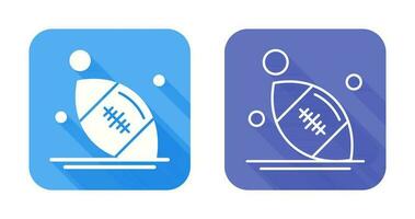 rugby vector pictogram