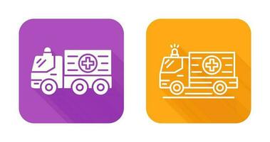 ambulance vector pictogram