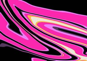 abstract roze psychedelisch achtergrond. vloeistof vloeistof golvend achtergrond. vector illustratie