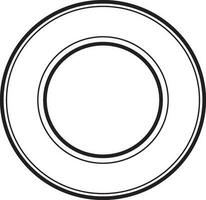 illustratie van cirkel element. vector