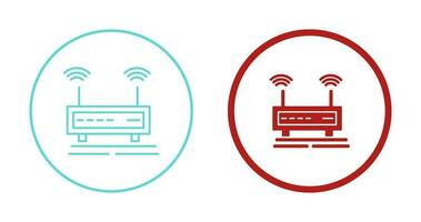 Wifi signalen vector icoon