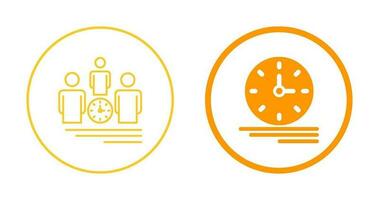 team management vector pictogram