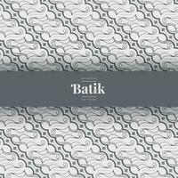 minimalistische batik kunst naadloos patroon ontwerp vector
