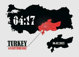 catastrofe, aardbeving 2023 in kalkoen. solidariteit, helpen, ramp, tragedie in hoera, kahramanmarash, gaziantep, Malatya. bidden met kalkoen. vector