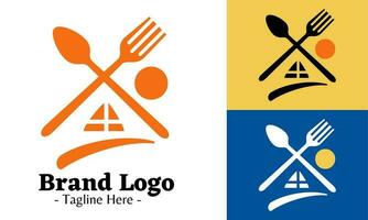restaurant logo ontwerp vector, modern logos concept vector