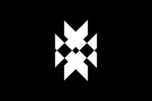 abstract brief xx logo ontwerp. zakelijke brief ontwerp. creatief alfabet modern brief logo ontwerp vector