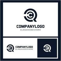 eerste cq logo vector icoon
