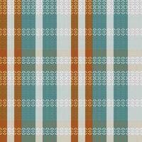 Schotse ruit plaid naadloos patroon. controleur patroon. traditioneel Schots geweven kleding stof. houthakker overhemd flanel textiel. patroon tegel swatch inbegrepen. vector