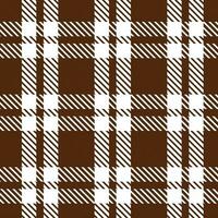 Schots Schotse ruit plaid naadloos patroon, Schotse ruit plaid patroon naadloos. traditioneel Schots geweven kleding stof. houthakker overhemd flanel textiel. patroon tegel swatch inbegrepen. vector