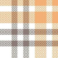 plaid patroon naadloos. abstract controleren plaid patroon voor sjaal, jurk, rok, andere modern voorjaar herfst winter mode textiel ontwerp. vector