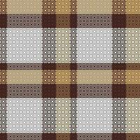 plaid patronen naadloos. Schots plaid, traditioneel Schots geweven kleding stof. houthakker overhemd flanel textiel. patroon tegel swatch inbegrepen. vector